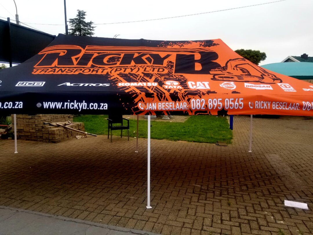 We are the largest branded gazebo factory in South Africa and supply direct