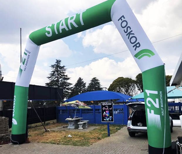 Giant inflatables made to order Budget flags and banners direct from the largest flag and banner factory in SA and we also manufacture giant inflatables for any event